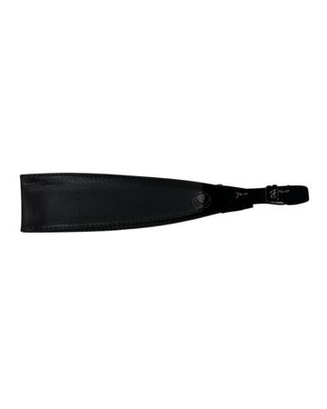 S970A Black Leather Adjustable Headband